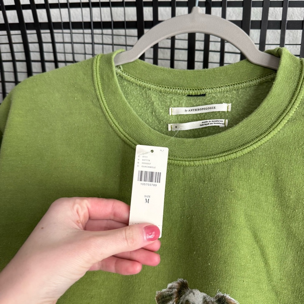 Anthropologie Australian Shepherd Pullover Sweatshirt - Picture 5 of 7